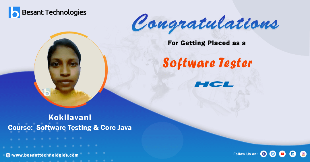 Eagle Academy | Best Institute with Placements I got Placed in HCL After Completed QA Course