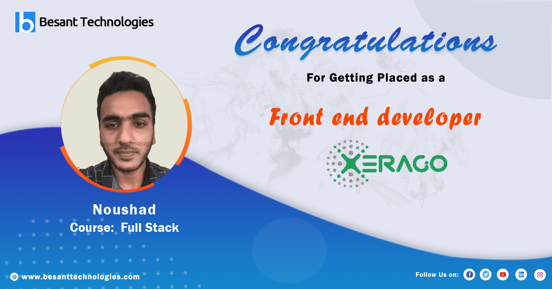 Eagle Academy | Best Institute with Placements I got Placed in Xerago After my Full Stack Course
