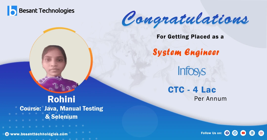 Eagle Academy | Best Institute with Placements I got Placed in Infosys After my Course