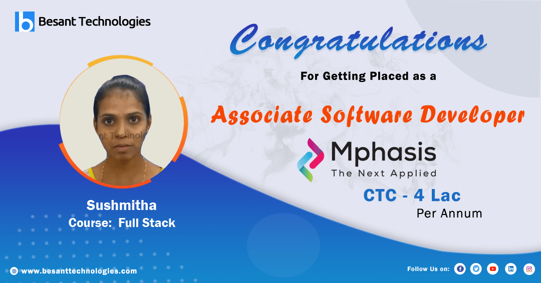 Eagle Academy | Best Institute with Placements I got Placed in Mphasis After my Course