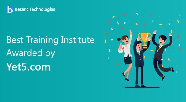 Best Training Institute Awarded by Yet5.com Best Training Institute Awarded by Yet5.com