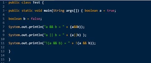 Logical Operator