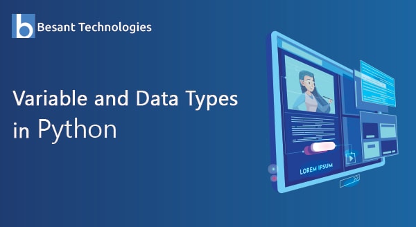 Variable and Data Types in Python Variable and Data Types in Python