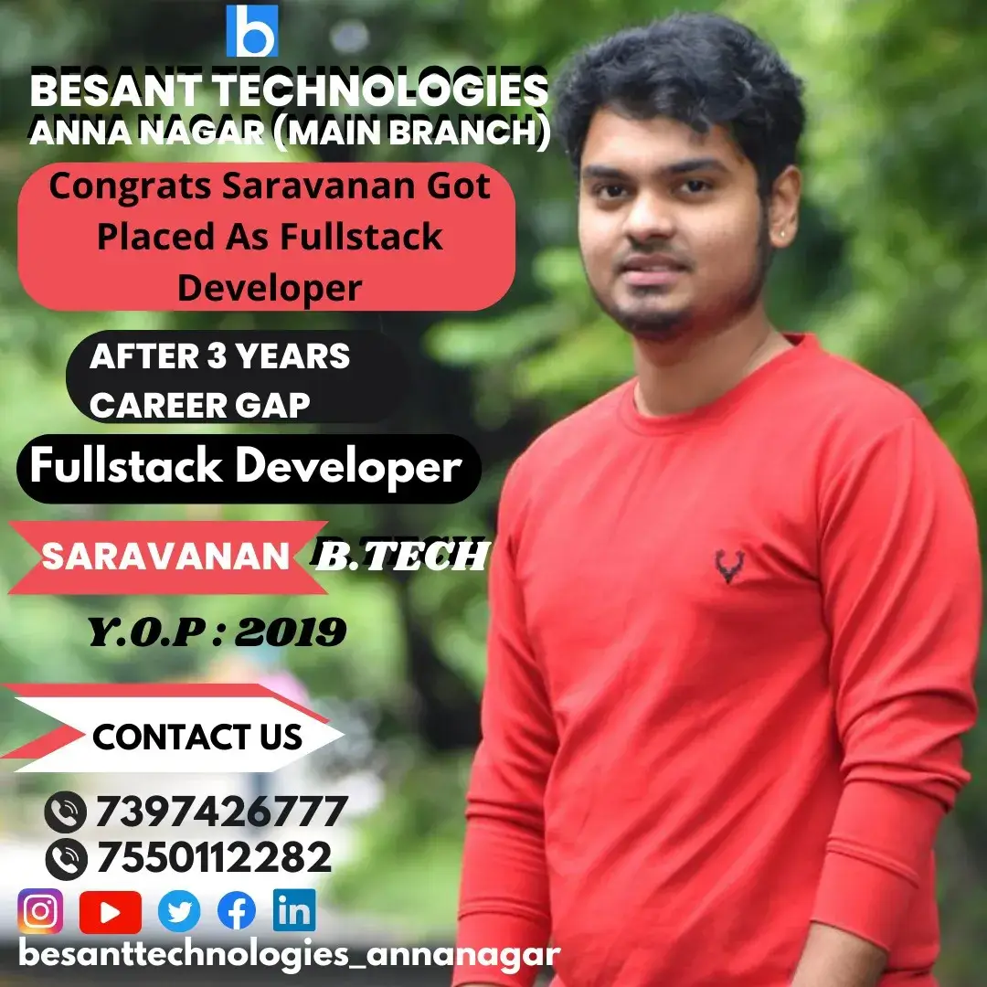 Eagle Academy Placement Record with Career Gap 3Years